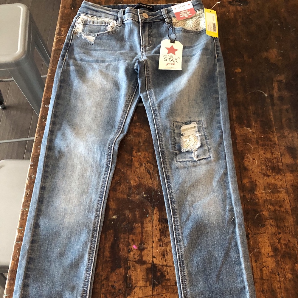 Vanilla Star Girls Jeans Size 10